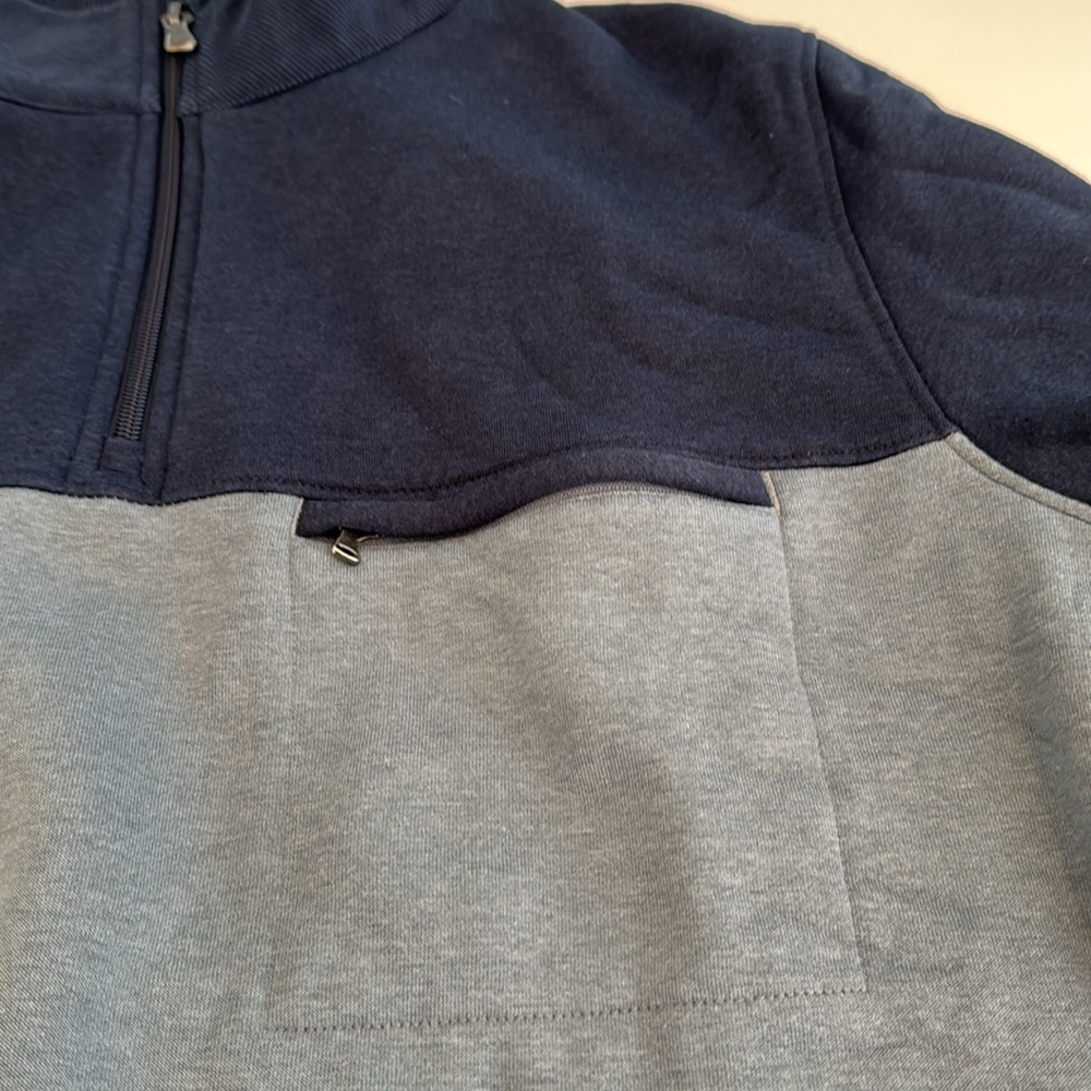 Tasc Navy And Gray Performance Pullover - image 5
